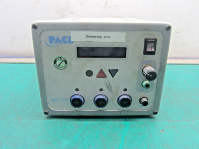 PACE MBT 350 SOLDERING STATION 7008-0280-01, POWER REQ. 120VAC 50/60Hz 210W