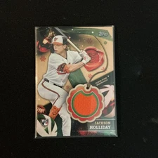 2024 Topps Holiday - Relics Jackson Holliday #RC-JHO (MEM, RC)