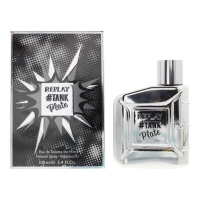 Replay Tank Plate For Him Eau de Toilette 100ml Mens Perfume | eBay