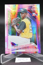 2022 Panini Elite Extra Edition - Enyer Cepeda #174 Pink (RC)