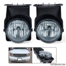 Bumper Fog Light Lamp Pair Set Fit For 03-06 GMC Sierra 1500 2500 3500 Pickup