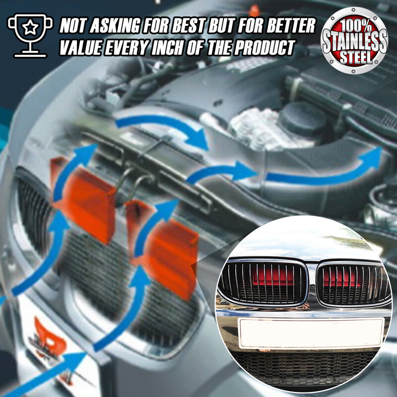 E90/E91/E92/E93用エアスクープ 2pcs Hood Dynamic Cold Air Tuning Intake System Scoop For BMW E90