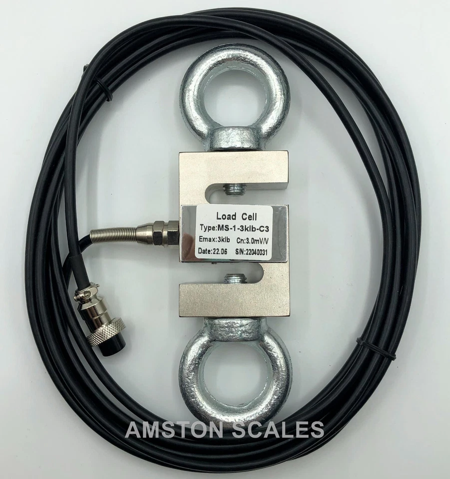 CÉLULA DE CARGA TIPO S 150 LB Y PANTALLA LCD TABLERO DE TIRO CON ARCO COMPUESTO ESCALA DE ARCO LARGO Foto 3 de 4