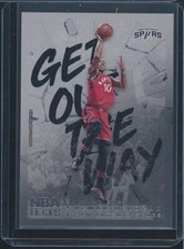 DeMar DeRozan 2018-19 Hoops Winter #GOW-14 Get Out The Way San Antonio Spurs