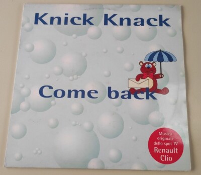 LP MUSICA ITALO DANCE Knick Knack - Come Back Exe Italy 2000 EXE 017