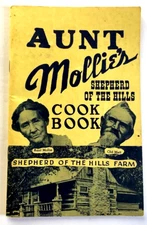 Aunt Mollie's Shepherd Of The Hills Cook Book 1957 *Signed* Vintage