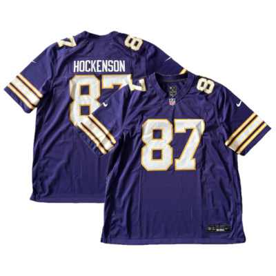 Minnesota Vikings NFL Trikot Nike Herren Oberteil - Hockenson 87 - Neu