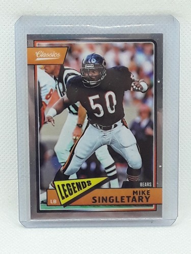 Mike Singletary 2018 Panini Classics Football - PREMIUM #112 - Chicago Bears - Picture 1 of 2
