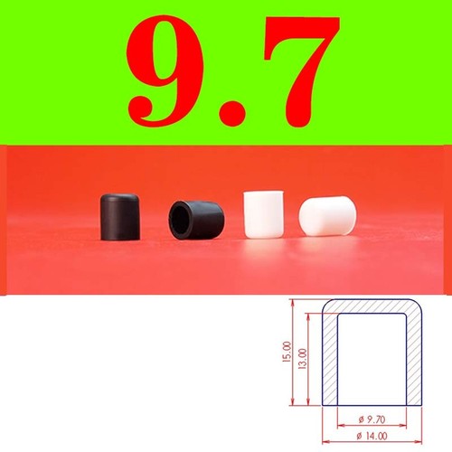 Round Plastic Black Blanking End Cap Caps Tube Pipe Inserts Plug Bung 2- 78.5mm - Picture 13 of 58