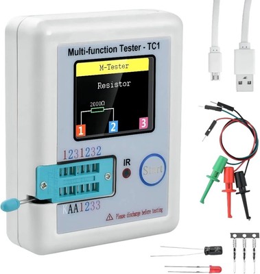Transistor Tester Multifunktionell & LCR-TC1 TFT Backlight