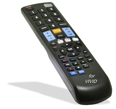 Remote Control for AT32HD1 VIVID TV: AT19LEC1,AT23LEC1,AT32HD1,AT32HDC1,AT40HD1