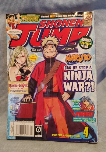 Shonen Jump Naruto - August 2010 Vol 8 Issue 4 Manga