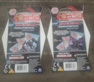 bakugan resurgence booster box Pack Originally released July 2019 Bakugan Battle Planet Resurgence 3X