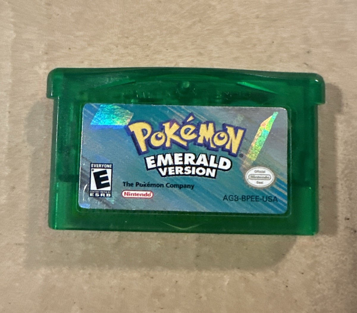 Pokemon Emerald Version (Nintendo GameBoy Advance, GBA) Authentic