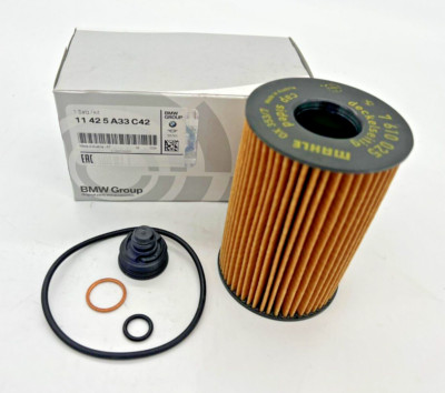 Satz Ölfiltereinsatz ORIGINAL BMW Alpina Rolls Royce N63 S63 V8 4,4 11425A33C42