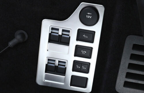 2017-2023 For Land Rover Discovery Control Button Frame Trunk Power Seat Silver