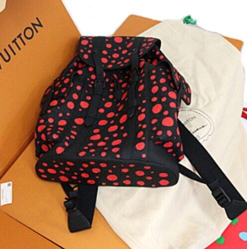 Louis Vuitton x Yayoi Kusama LV x YK Christopher MM Backpack Louis Vuitton x Yayoi Kusama LV x YK Christopher MM Backpack