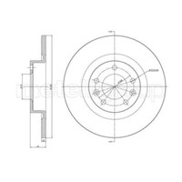 Metelli 2X Bremsscheibe Hinten Ø290 Mm Lackiert FüR Peugeot 508 SW I 8E_ 2.0