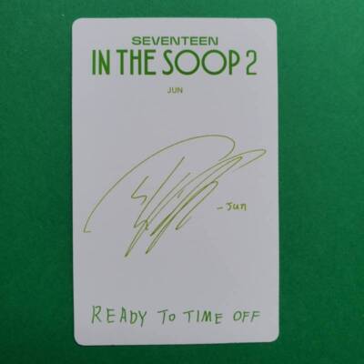 SEVENTEEN IN THE SOOP2 トレカ インザスープ IN THE SOOP 2 SEVENTEEN MAKING PHOTOBOOK ver. Photo card SVT