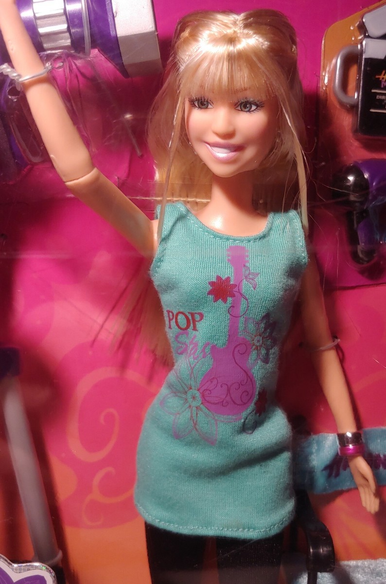 Hannah Montanaハンナモンタナ　ディズニー　人形　レア　ビンテージ RARE NEW Hannah Montana Making Hannah's Music Video Doll W