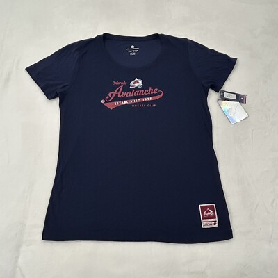 Colorado Avalanche NHL Hockey Club Solid Navy Blue Level Wear