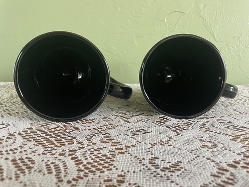 Black Hunter Horn Mugs/Steins Vintage Tiara Indiana /Set of Two - Picture 6 of 6