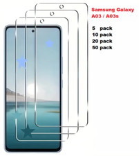 Whole sale Lot Samsung Galaxy A03 / A03s   Tempered Glass Screen Protector