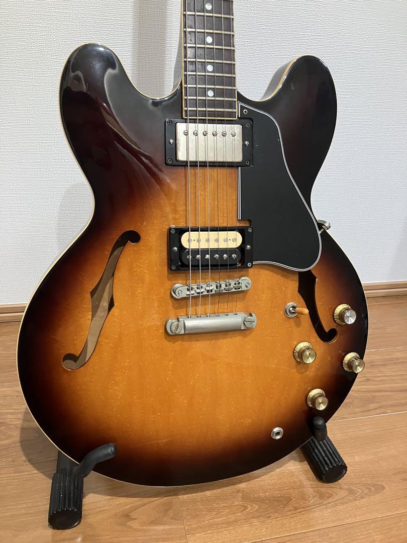 Burny RSA ES-335 type 1980s Sunburst Made in Japan Electric Burny RSA ES-335 type 1980s Sunburst Made in Japan Electric