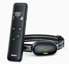 Delupet Electric Dog Shock Training Collar with Remote 1600FT Waterproof