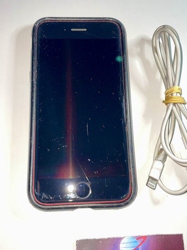 Apple iPhone SE 2020 128go - Red Product - Cable • Batterie 80% Case Rhinoshield - Photo 2/10