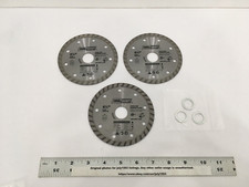  3 NEW Tool Shop 4-1/2" Diamond Blades - Turbo Rim for Concrete, Masonry, Stone