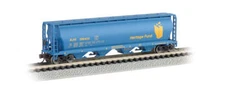 Bachmann 19189 N Scale 4 Bay Covered Hopper Alberta Heritage Fund ALHX