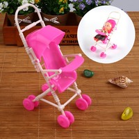 Baby Kids Children Stroller Trolley Nursery Furniture Toy For Barbie Doll Gifts Baby Kids Children Stroller Trolley Nursery Furniture Toy For Barbie Doll Gifts