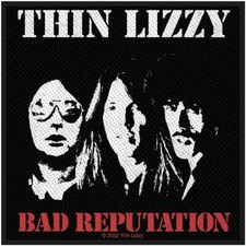 OFFICIAL LICENSED - THIN LIZZY - BAD REPUTATION SEW-ON PATCH ROCK LYNOTT