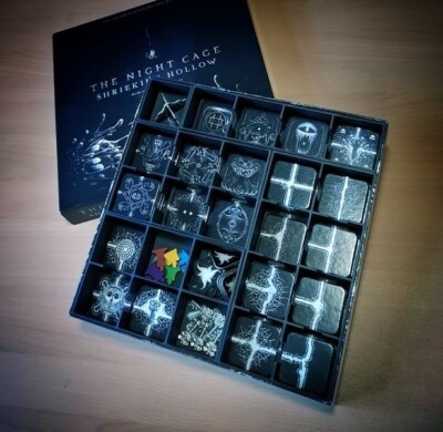 Organizer Only - The Night Cage + Expansion Board Game