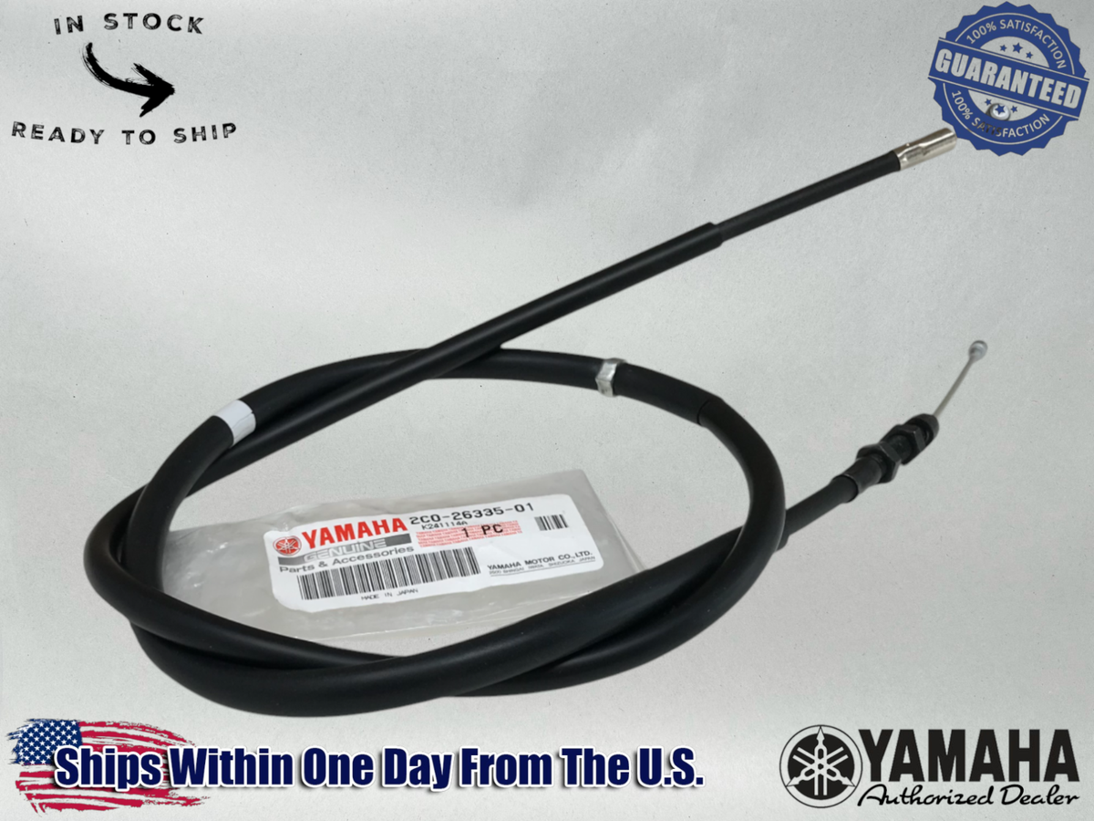 専用バッグ Yamaha Genuine OEM 2006-20 YZF-R6 YZFR6 YZF R6 CLUTCH CABLE 2C0