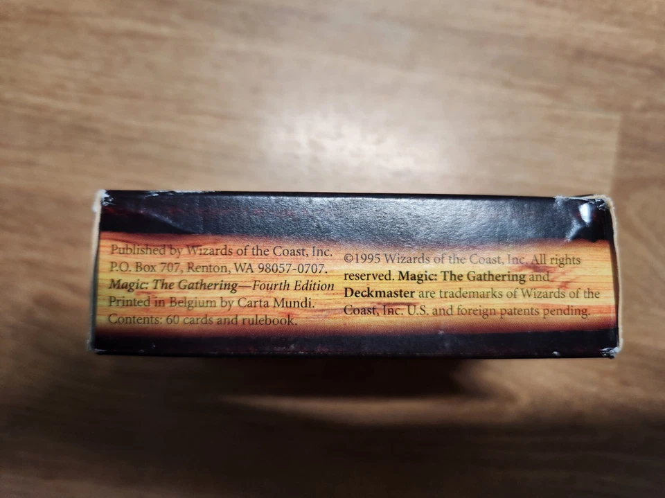 Magic the Gathering Deckmaster WOC 6100 1995 opened, never played vintage - Image 4 of 4