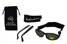 Baby Wrapz 2 Convertible Sunglasses 0-5 Years With 2 Headbands  Attachable Arms
