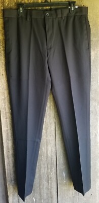 extra slim fit dress pants black Men's Black Slim Fit Pants -Unhemmed, 34