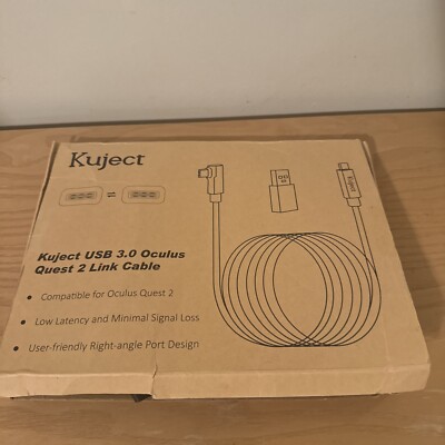 Kuject USB 3.0 For Oculus Quest 2 Link Cable 20 FT Charger For VR Headset Gaming