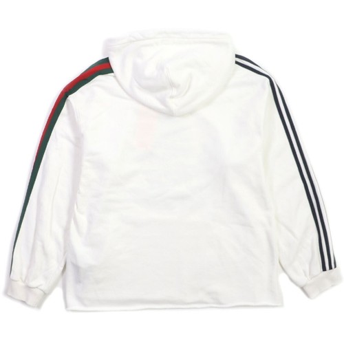 GUCCI x adidas Men's Sherry Line Three Stripe White Collab Limited Edition - 第 8/9 張圖片
