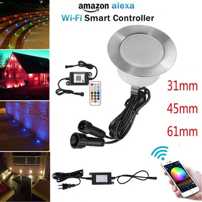 Smart WIFI Controller RGB/RGBW LED Bodeneinbaustrahler Terrasse Außen Minispots