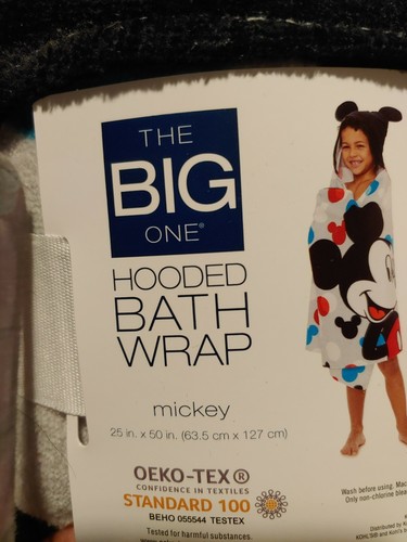 New Big One Kids Hooded Towel Cat, Dog, Princess, Frog, Unicorn, Ariel +  -2742 - Picture 31 of 32