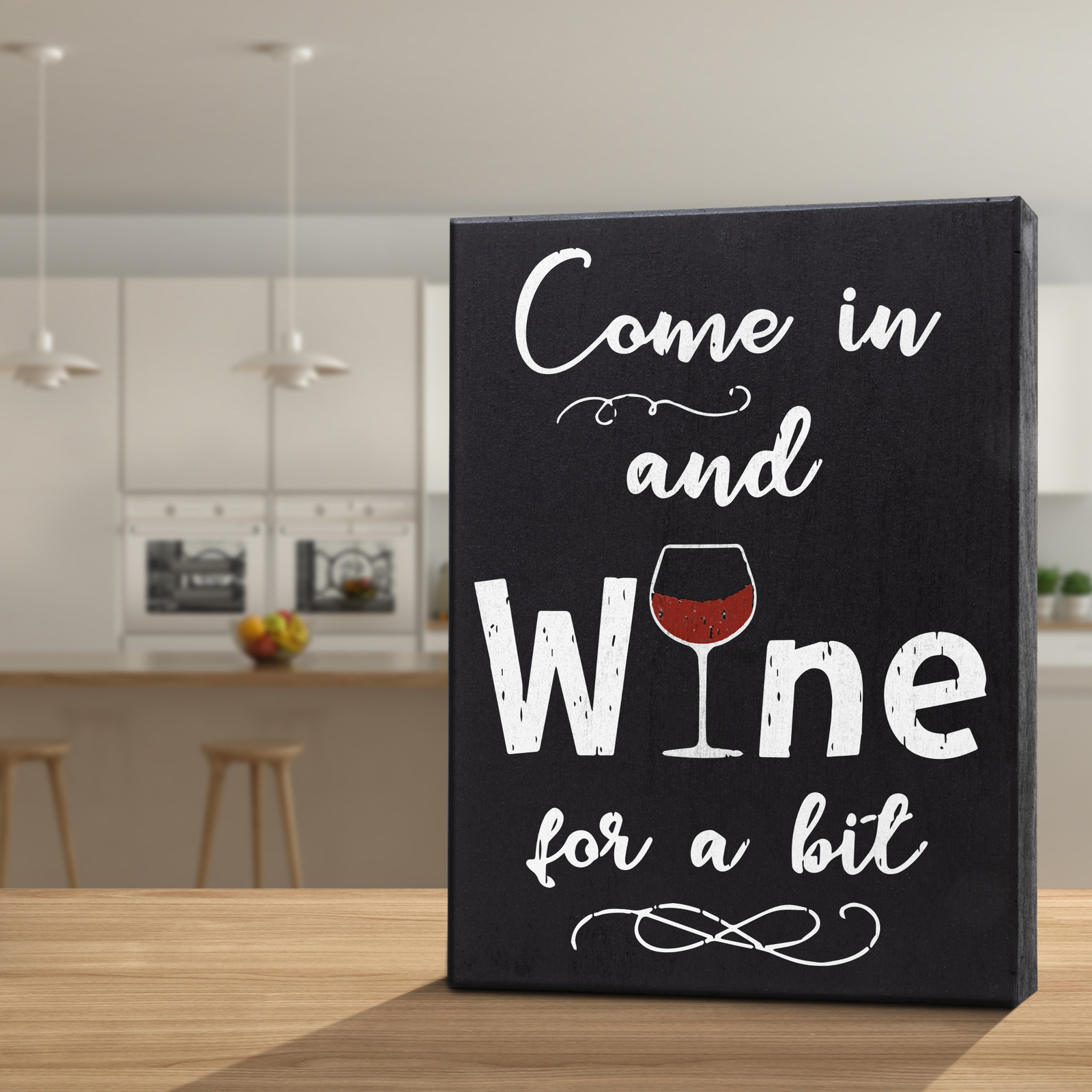 JennyGems Wine Gifts for Women, Come in and Wine for a Bit, Wine Accessories