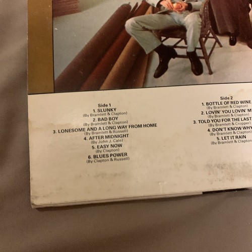ERIC CLAPTON First Album Self Titled LP (RSO RS-1-3008) Vinyl Record - Picture 9 of 20