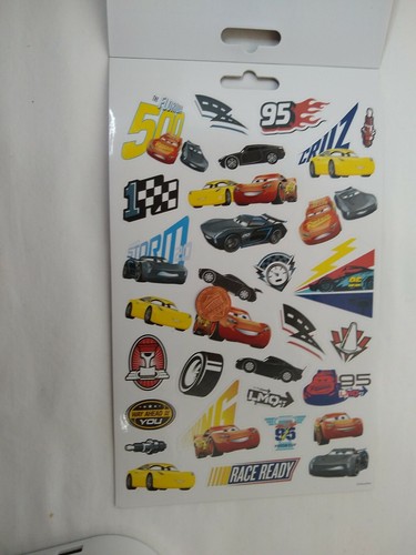 Disney Pixar Cars 3 pegatinas 295+ unidades nuevas - Imagen 5 de 6