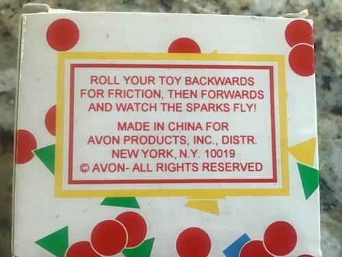 AVON “KIDS” FLASH ACTION VEHICLE AIRPLANE - NIB - WATCH SPARKS FLY! - Picture 5 of 5