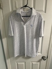 Rhoback Performance Polo The Beach Dog Men  s Size Large NWOT