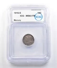 1916-S Mercury Dime MS63 FB ICG *0735