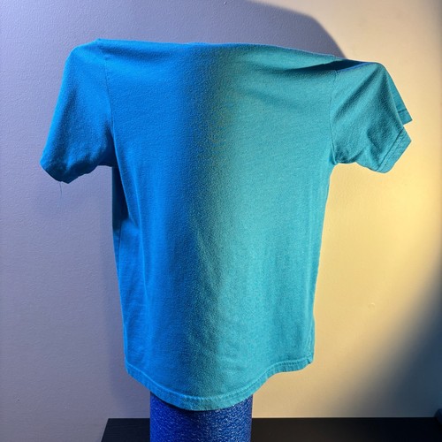(2) Boys Medium Size 8 Minecraft themed Blue T - Shirts Pre-Owned FREE SHIPPING - Picture 5 of 6